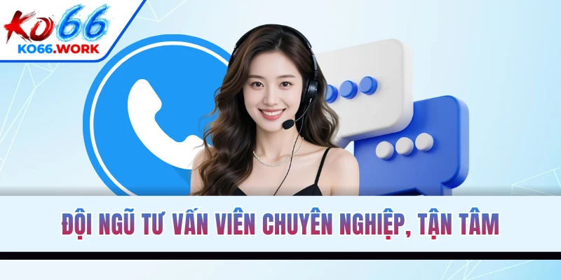 Đội ngũ tư vấn viên chuyên nghiệp, tận tâm