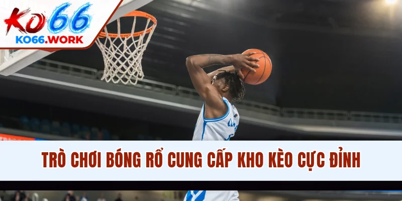 Trò chơi bóng rổ cung cấp kho kèo cực đỉnh